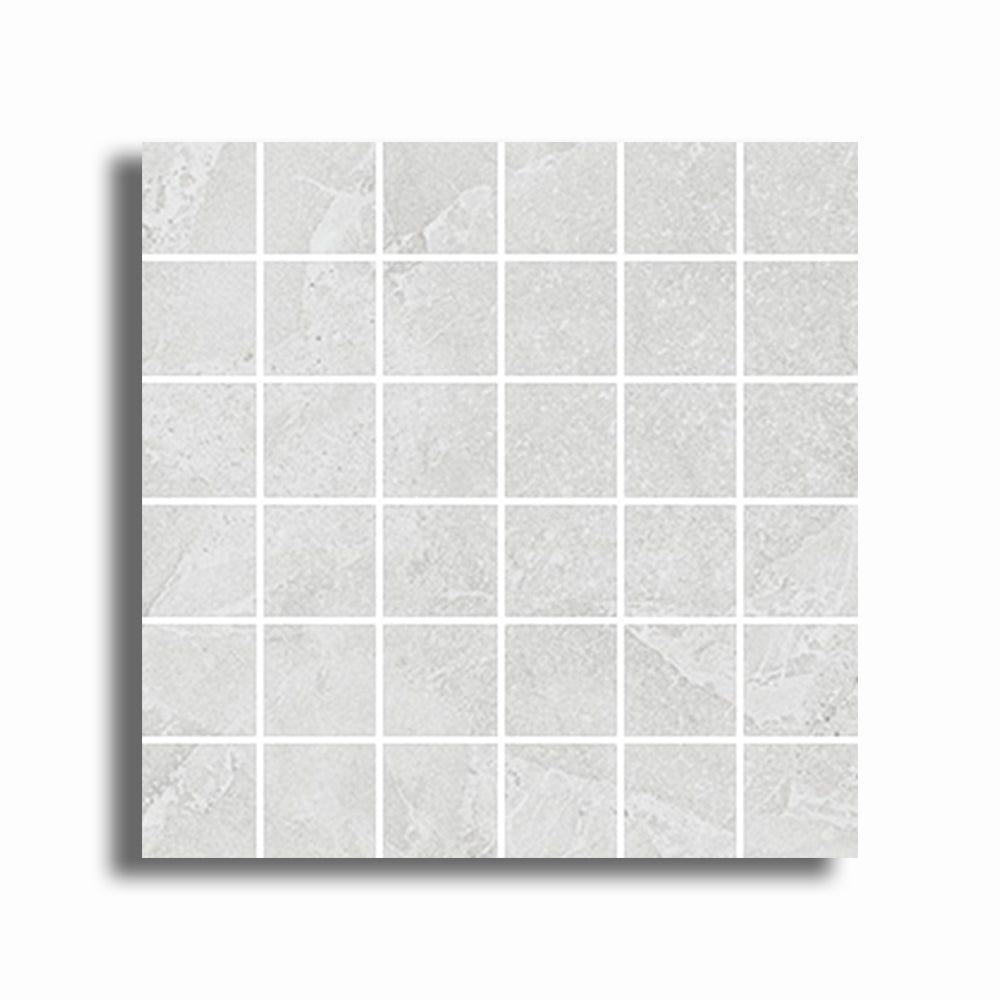 2x2 Avelia Blanco Stone Look Square Porcelain Mosaic Tile - American Tile Depot