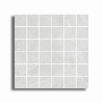 2x2 Avelia Blanco Stone Look Square Porcelain Mosaic Tile - American Tile Depot