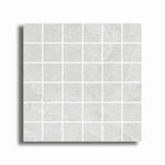 2x2 Avelia Blanco Stone Look Square Porcelain Mosaic Tile - American Tile Depot
