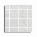 2x2 Avelia Blanco Stone Look Square Porcelain Mosaic Tile - American Tile Depot