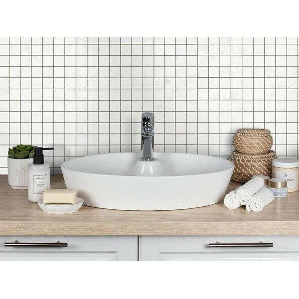 2x2 Bianco Dolomite Polished Mosaic Tile 2x2 Bianco Dolomite Polished Mosaic Tile - American Tile Depot