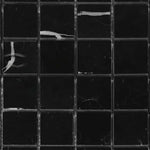 2x2 Black Marquina Marble Honed Mosaic Tile 2x2 Black Marquina Marble Honed Mosaic Tile - American Tile Depot