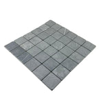 2x2 Black Marquina Marble Tumbled Mosaic Tile 2x2 Black Marquina Marble Tumbled Mosaic Tile - American Tile Depot