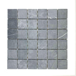 2x2 Black Marquina Marble Tumbled Mosaic Tile 2x2 Black Marquina Marble Tumbled Mosaic Tile - American Tile Depot
