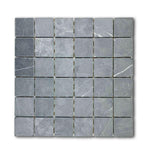2x2 Black Marquina Marble Tumbled Mosaic Tile 2x2 Black Marquina Marble Tumbled Mosaic Tile - American Tile Depot