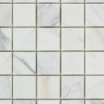 2x2 Calacatta Gold Marble Honed Mosaic Tile - American Tile Depot