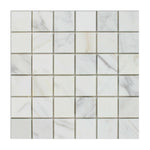 2x2 Calacatta Gold Marble Honed Mosaic Tile - American Tile Depot