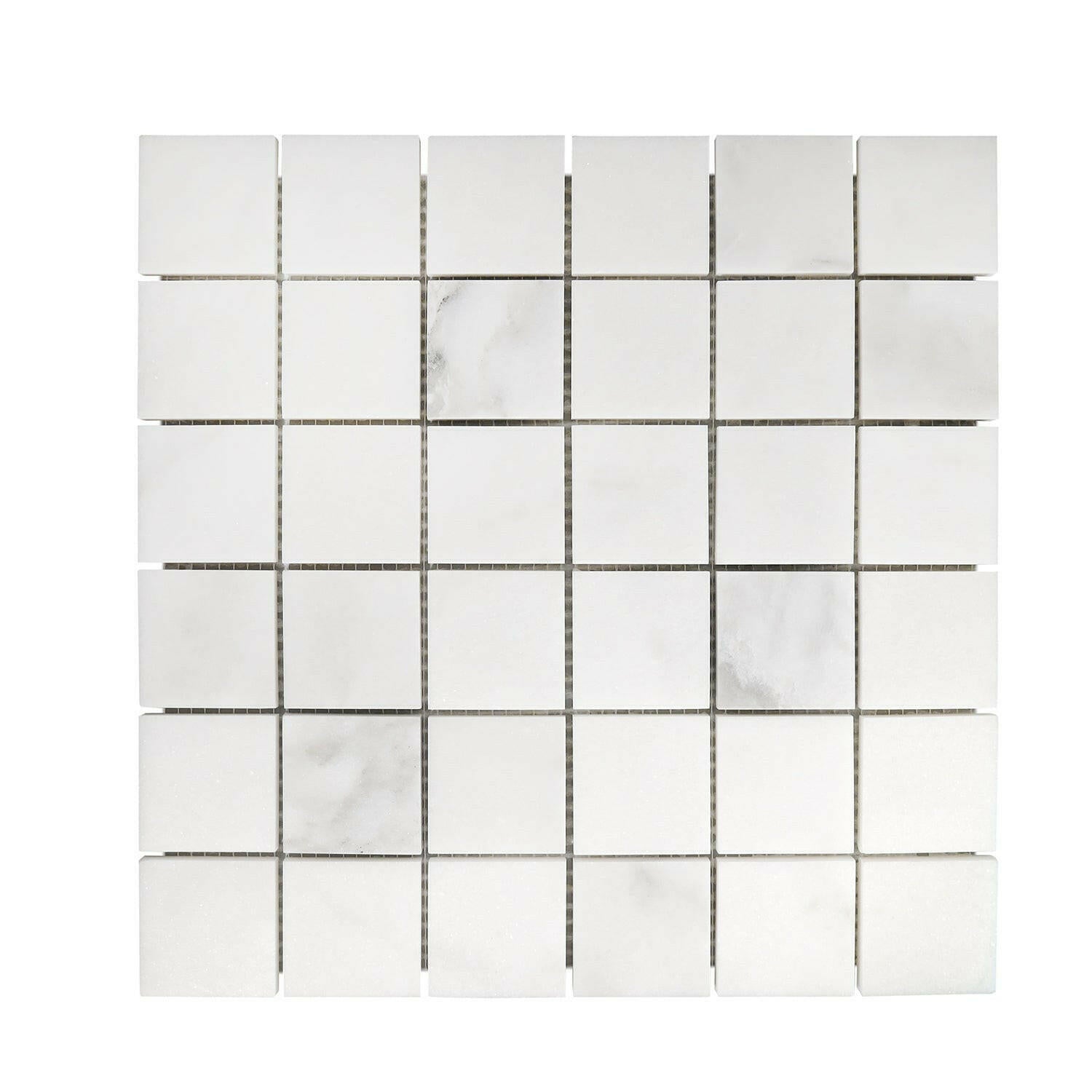 2x2 Calacatta Oliva Marble Polished Mosaic Tile 2x2 Calacatta Oliva Marble Polished Mosaic Tile - American Tile Depot