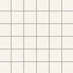 2x2 Color Wheel White Matte Ceramic Mosaic Tile - American Tile Depot