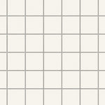 2x2 Color Wheel White Matte Ceramic Mosaic Tile - American Tile Depot
