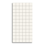 2x2 Color Wheel White Matte Ceramic Mosaic Tile - American Tile Depot