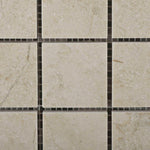2x2 Crema Marfil Marble Honed Mosaic Tile 2x2 Crema Marfil Marble Honed Mosaic Tile - American Tile Depot