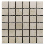 2x2 Crema Marfil Marble Honed Mosaic Tile 2x2 Crema Marfil Marble Honed Mosaic Tile - American Tile Depot