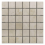 2x2 Crema Marfil Marble Polished Mosaic Tile 2x2 Crema Marfil Marble Polished Mosaic Tile - American Tile Depot