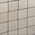 2x2 Crema Marfil Marble Tumbled Mosaic Tile 2x2 Crema Marfil Marble Tumbled Mosaic Tile - American Tile Depot