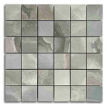 2x2 Dreama Jade Matte Square Porcelain Mosaic Tile 2x2 Dreama Jade Matte Square Porcelain Mosaic Tile - American Tile Depot
