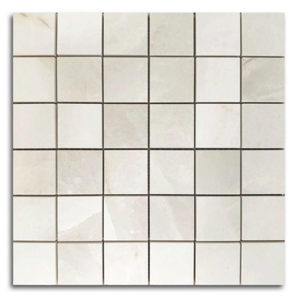 2x2 Dreama Perle Matte Square Porcelain Mosaic Tile 2x2 Dreama Perle Matte Square Porcelain Mosaic Tile - American Tile Depot