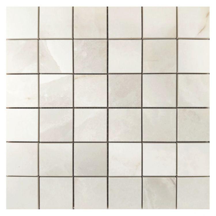 2x2 Dreama Perle Matte Square Porcelain Mosaic Tile 2x2 Dreama Perle Matte Square Porcelain Mosaic Tile - American Tile Depot