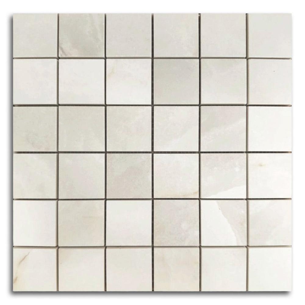 2x2 Dreama Perle Matte Square Porcelain Mosaic Tile 2x2 Dreama Perle Matte Square Porcelain Mosaic Tile - American Tile Depot