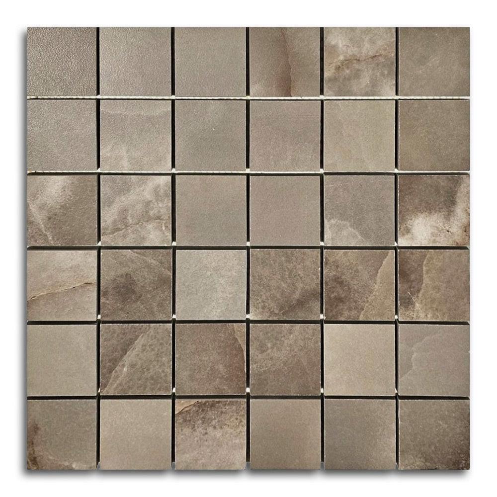 2x2 Dreama Rose Matte Square Porcelain Mosaic Tile 2x2 Dreama Rose Matte Square Porcelain Mosaic Tile - American Tile Depot