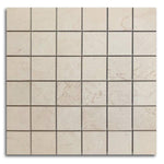 2x2 Famea Marfil Soft Square Porcelain Mosaic Tile 2x2 Famea Marfil Soft Square Porcelain Mosaic Tile - American Tile Depot