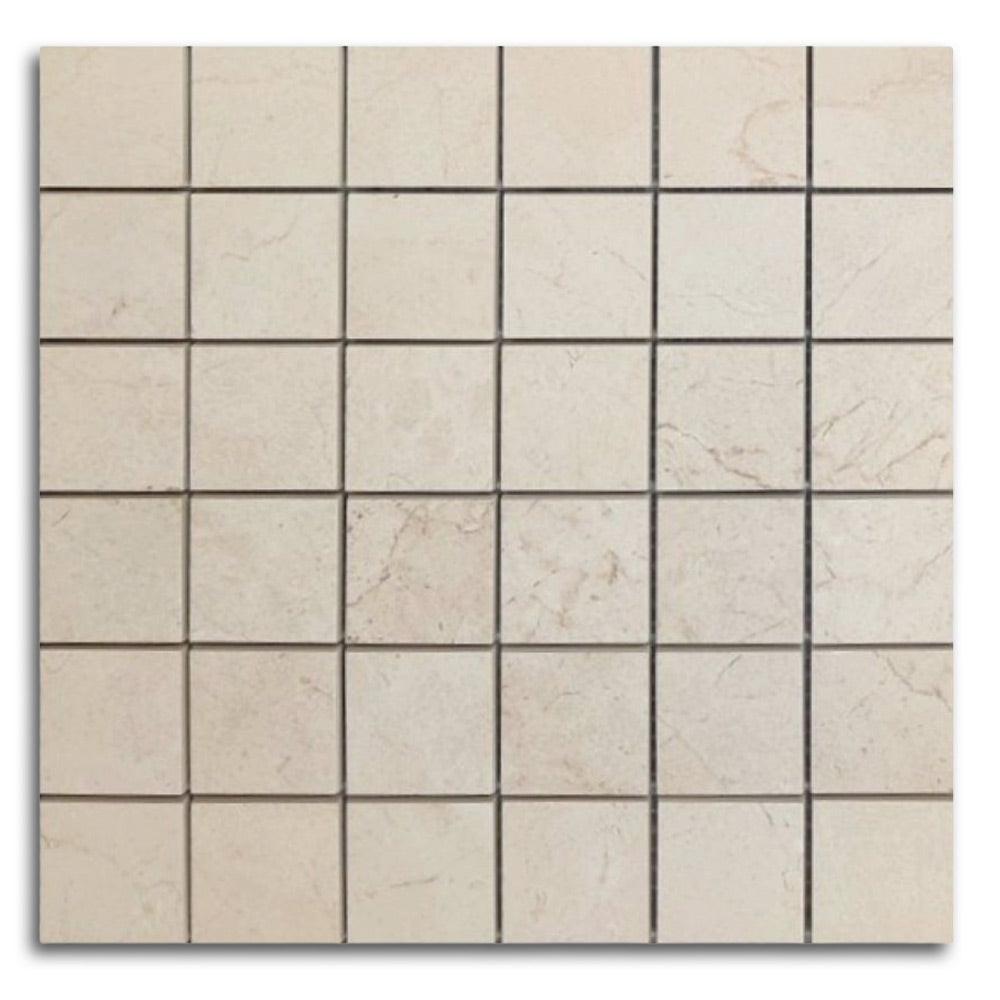 2x2 Famea Marfil Soft Square Porcelain Mosaic Tile 2x2 Famea Marfil Soft Square Porcelain Mosaic Tile - American Tile Depot