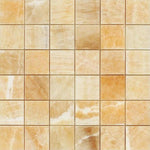2x2 Honey Onyx Polished Mosaic Tile 2x2 Honey Onyx Polished Mosaic Tile - American Tile Depot