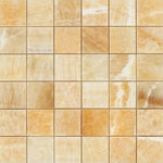 2x2 Honey Onyx Polished Mosaic Tile 2x2 Honey Onyx Polished Mosaic Tile - American Tile Depot