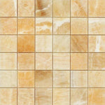 2x2 Honey Onyx Polished Mosaic Tile 2x2 Honey Onyx Polished Mosaic Tile - American Tile Depot