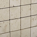 2x2 Ivory Travertine Tumbled Mosaic Tile 2x2 Ivory Travertine Tumbled Mosaic Tile - American Tile Depot