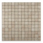 2x2 Ivory Travertine Tumbled Mosaic Tile 2x2 Ivory Travertine Tumbled Mosaic Tile - American Tile Depot