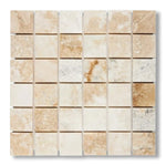 2x2 Latravonya Travertine Filled & Honed Mosaic Tile - American Tile Depot