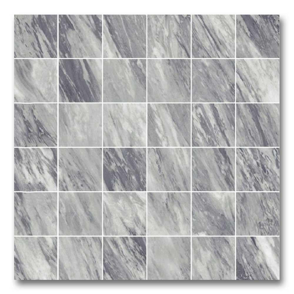 2x2 Marmocrea Ocean Gray Matte Marble Look Porcelain Tile 2x2 Marmocrea Ocean Gray Matte Marble Look Porcelain Tile - American Tile Depot