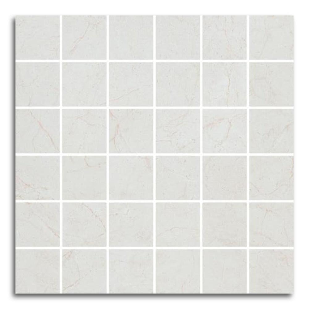 2x2 Meadow Marfil Square Ceramic Mosaic Tile 2x2 Meadow Marfil Square Ceramic Mosaic Tile - American Tile Depot