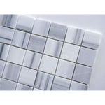 2x2 Mink Marmara Equator Marble Polished Mosaic Tile 2x2 Mink Marmara Equator Marble Polished Mosaic Tile - American Tile Depot