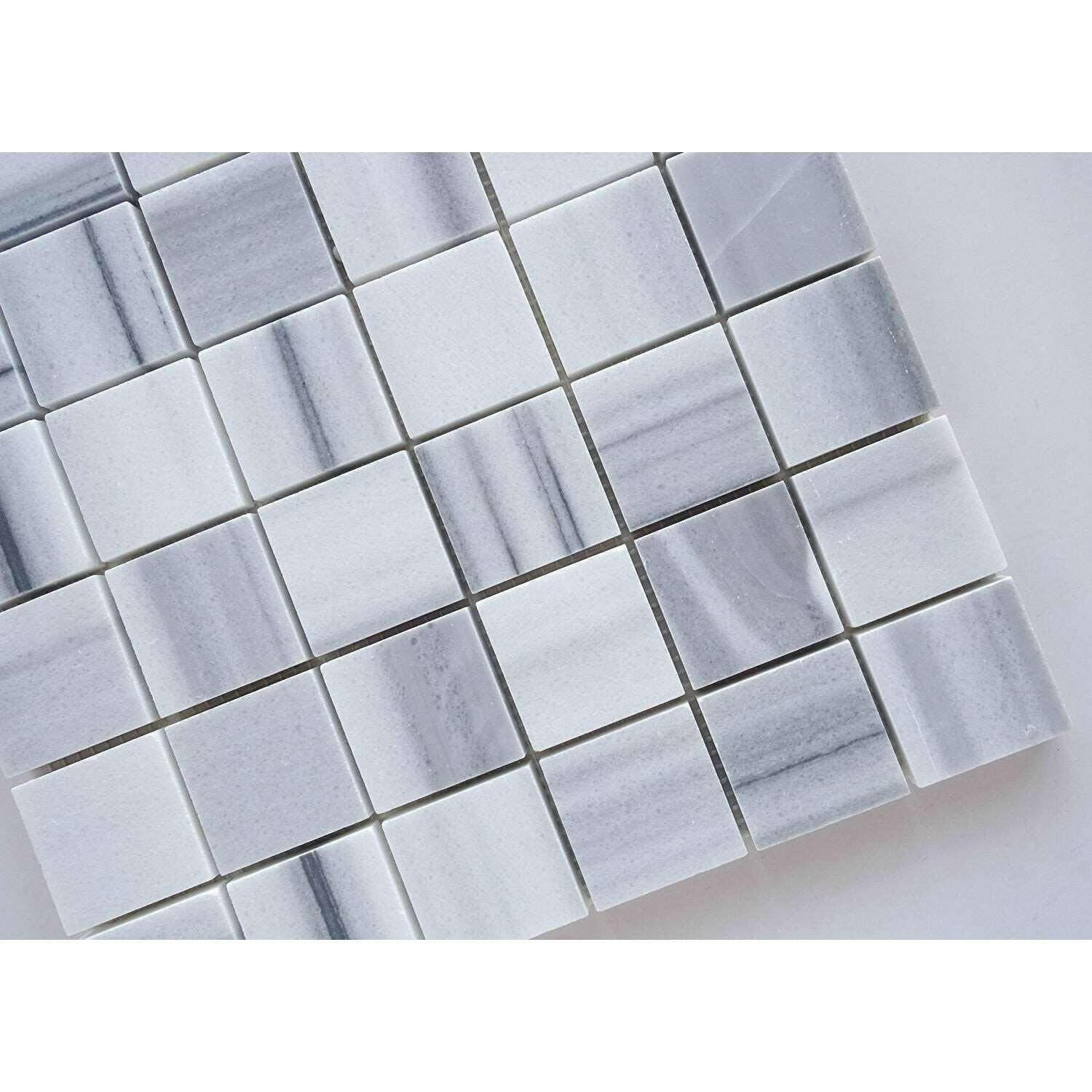 2x2 Mink Marmara Equator Marble Polished Mosaic Tile 2x2 Mink Marmara Equator Marble Polished Mosaic Tile - American Tile Depot