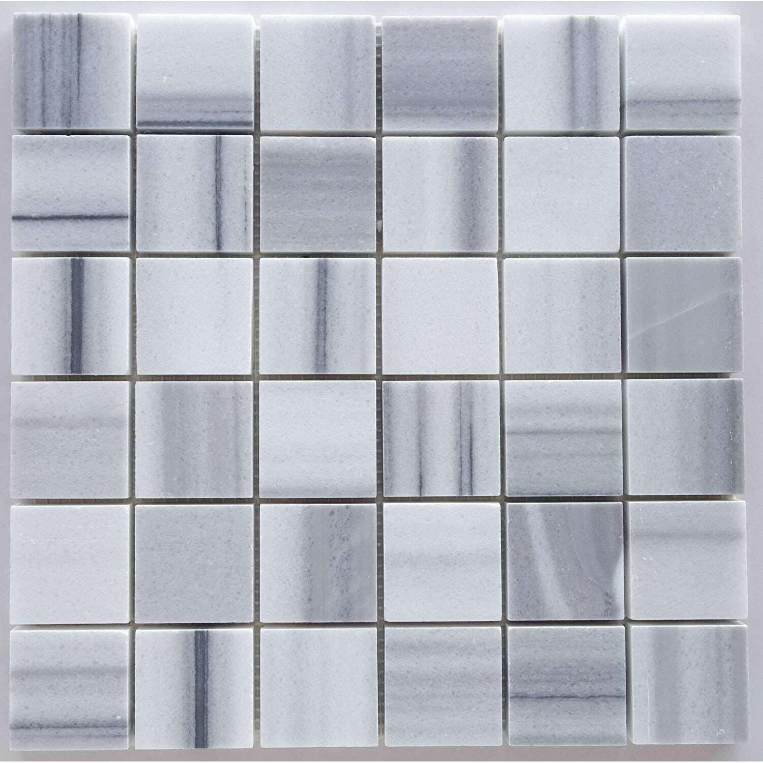 2x2 Mink Marmara Equator Marble Polished Mosaic Tile 2x2 Mink Marmara Equator Marble Polished Mosaic Tile - American Tile Depot