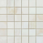 2x2 Premium White Onyx CROSS-CUT Polished Mosaic Tile 2x2 Premium White Onyx CROSS-CUT Polished Mosaic Tile - American Tile Depot