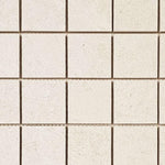 2x2 Rhythm Ivory Matte Square Porcelain Mosaic Tile 2x2 Rhythm Ivory Matte Square Porcelain Mosaic Tile - American Tile Depot