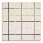 2x2 Rhythm Ivory Matte Square Porcelain Mosaic Tile 2x2 Rhythm Ivory Matte Square Porcelain Mosaic Tile - American Tile Depot