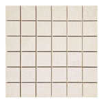 2x2 Rhythm Ivory Matte Square Porcelain Mosaic Tile 2x2 Rhythm Ivory Matte Square Porcelain Mosaic Tile - American Tile Depot
