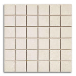 2x2 Rhythm Ivory Matte Square Porcelain Mosaic Tile 2x2 Rhythm Ivory Matte Square Porcelain Mosaic Tile - American Tile Depot