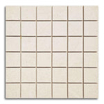 2x2 Rhythm Ivory Matte Square Porcelain Mosaic Tile 2x2 Rhythm Ivory Matte Square Porcelain Mosaic Tile - American Tile Depot