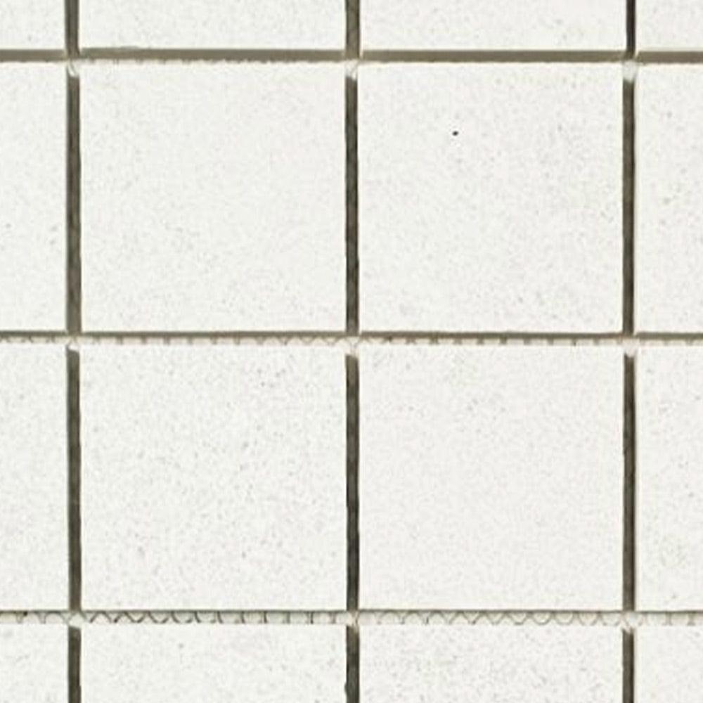 2x2 Rhythm Snow Matte Square Porcelain Mosaic Tile 2x2 Rhythm Snow Matte Square Porcelain Mosaic Tile - American Tile Depot