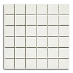 2x2 Rhythm Snow Matte Square Porcelain Mosaic Tile 2x2 Rhythm Snow Matte Square Porcelain Mosaic Tile - American Tile Depot