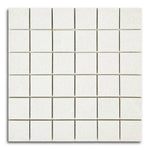 2x2 Rhythm Snow Matte Square Porcelain Mosaic Tile 2x2 Rhythm Snow Matte Square Porcelain Mosaic Tile - American Tile Depot