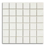 2x2 Rhythm Snow Matte Square Porcelain Mosaic Tile 2x2 Rhythm Snow Matte Square Porcelain Mosaic Tile - American Tile Depot