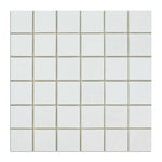 2x2 Thassos White Marble Polished Mosaic Tile 2x2 Thassos White Marble Polished Mosaic Tile - American Tile Depot