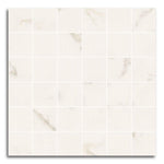 2x2 Triad Calacatta White Soft Square Porcelain Mosaic Tile 2x2 Triad Calacatta White Soft Square Porcelain Mosaic Tile - American Tile Depot
