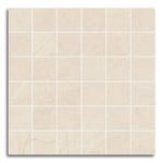 2x2 Triad Moon Beige Soft Square Porcelain Mosaic Tile 2x2 Triad Moon Beige Soft Square Porcelain Mosaic Tile - American Tile Depot